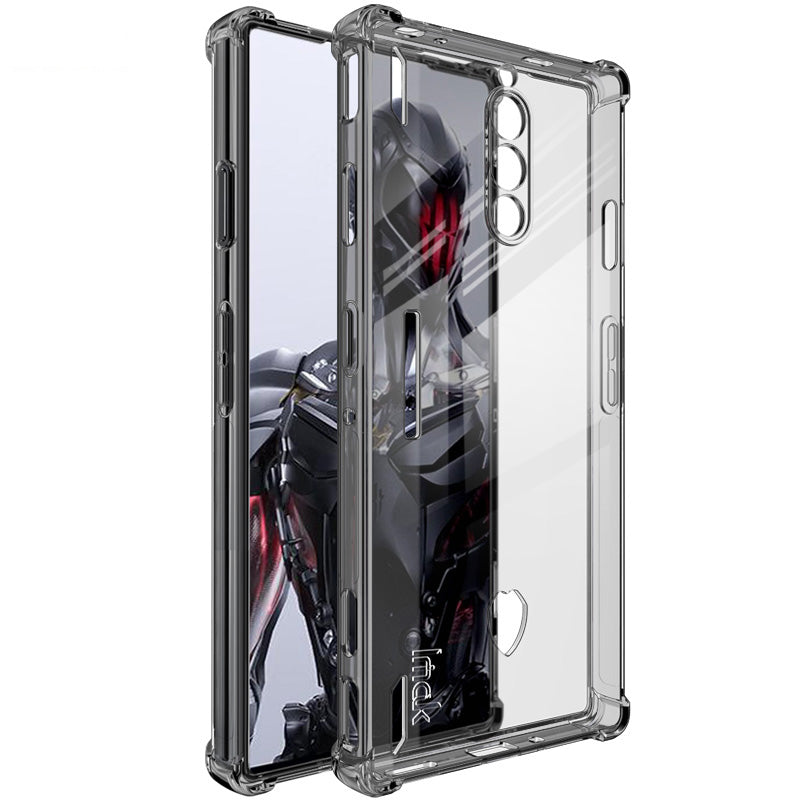 IMAK For ZTE nubia Red Magic 8 Pro 5G Red Magic 8 Pro 5G TPU Phone Case Four Corner Cushion Airbag Design Shock-Absorbing Cover IMAK For ZTE nubia Red Magic 8 Pro 5G Red Magic 8 Pro 5G TPU Phone Case Four Corner Cushion Airbag Design Shock-Absorbing Cover